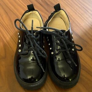 Zara Black Patent Kids Dress Shoes